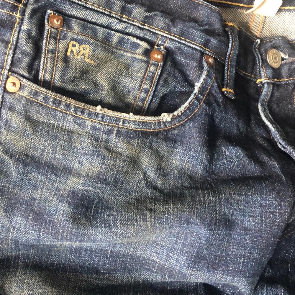 RRL Men’s Slim Narrow Selvage Jeans 29x30